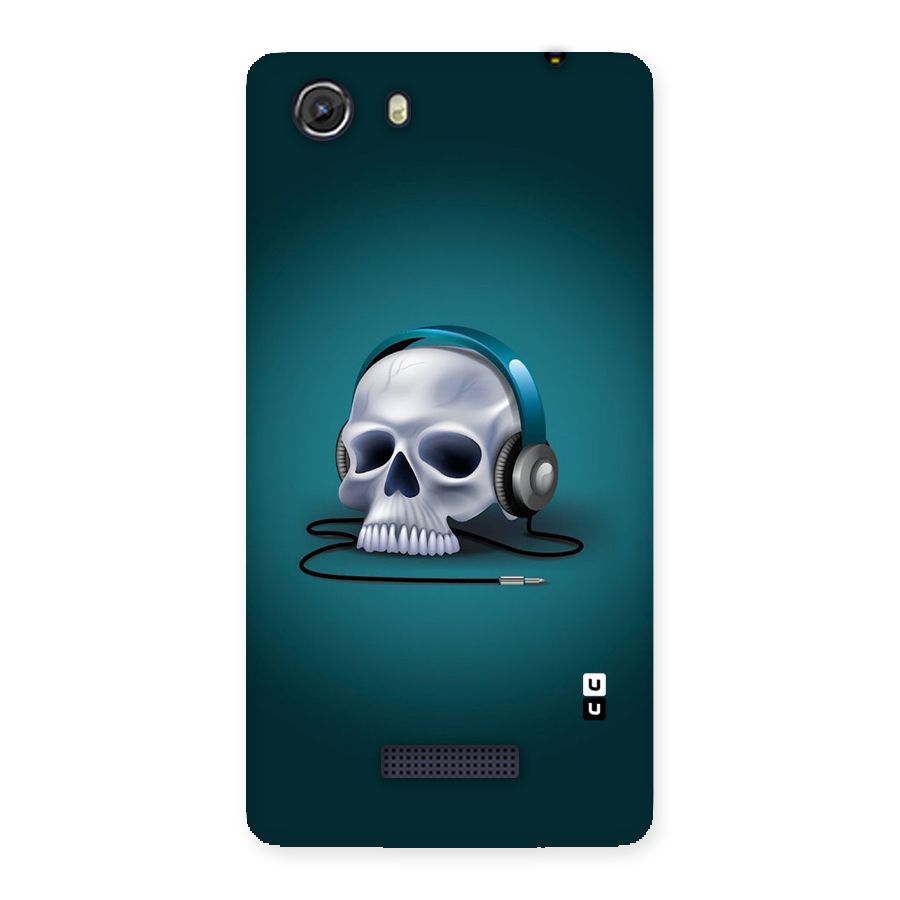 Music Skull Back Case for Micromax Unite 3