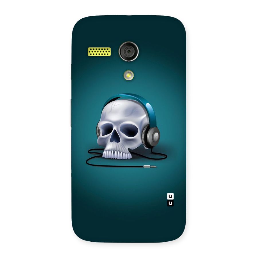 Music Skull Back Case for Moto G