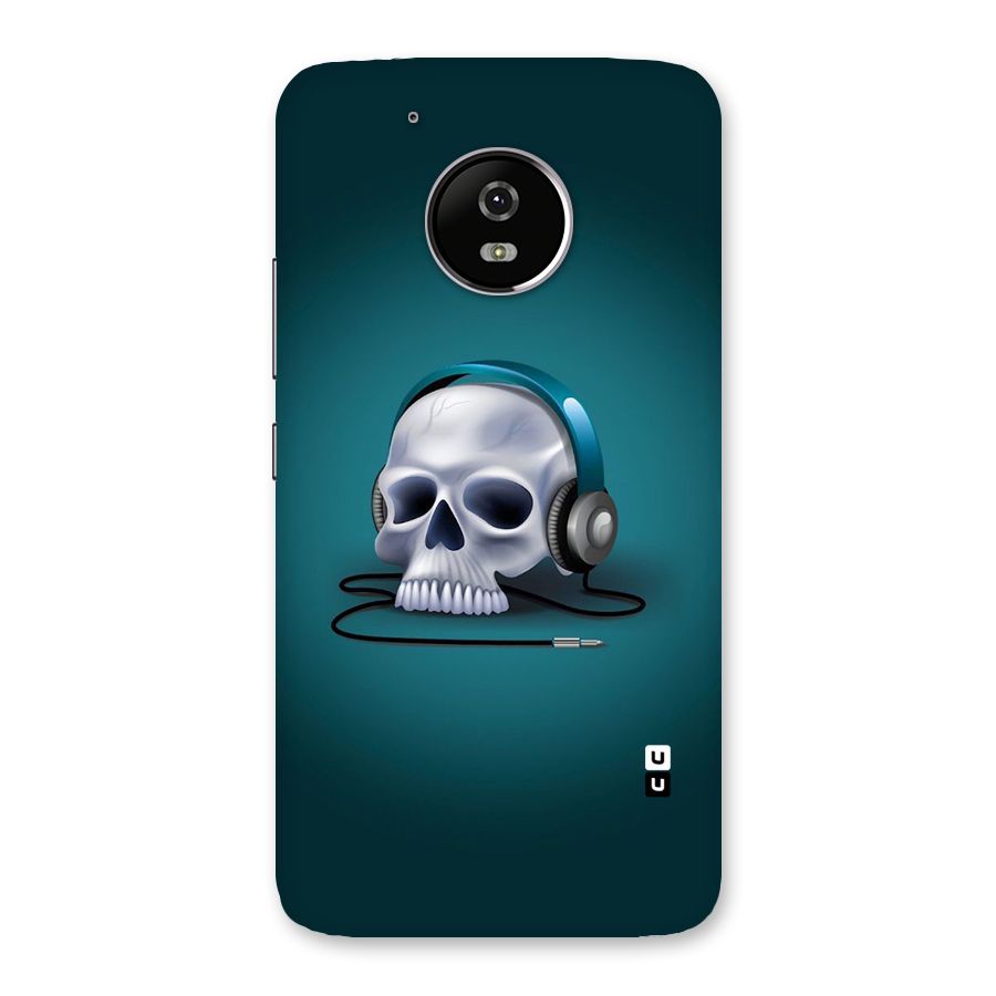 Music Skull Back Case for Moto G5