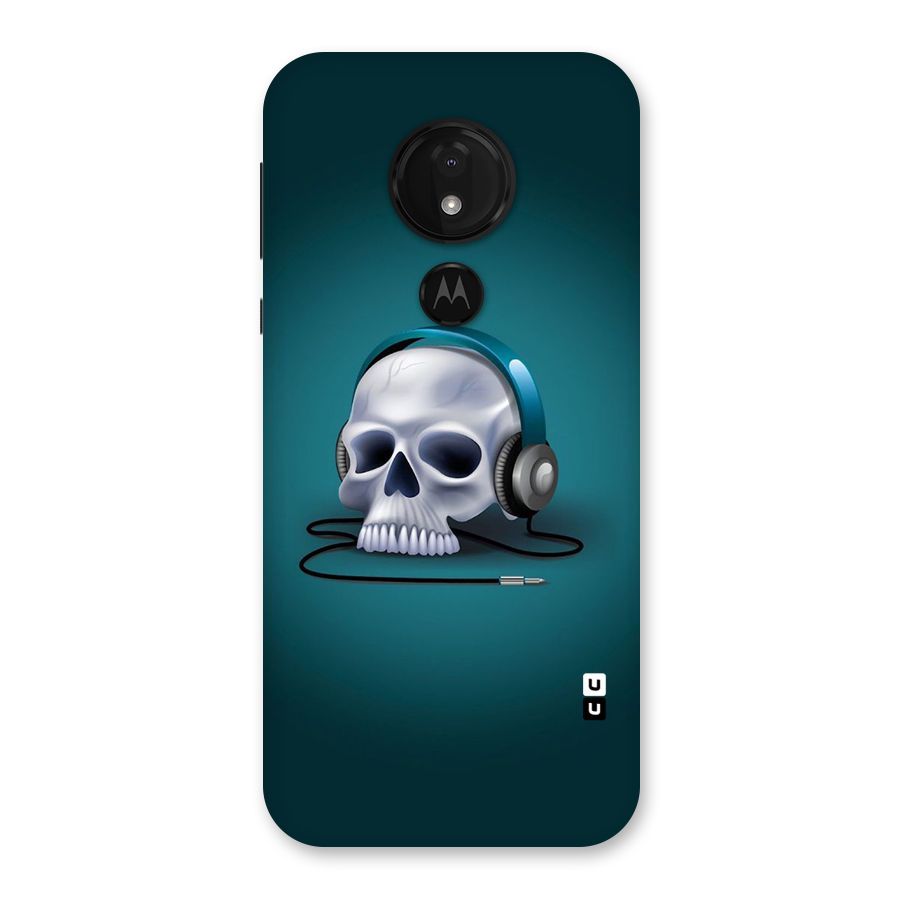 Music Skull Back Case for Moto G7 Power