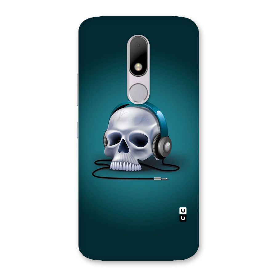 Music Skull Back Case for Moto M