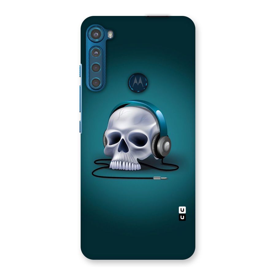 Music Skull Back Case for Motorola One Fusion Plus