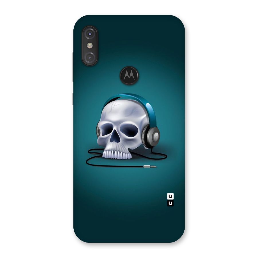 Music Skull Back Case for Motorola One Power