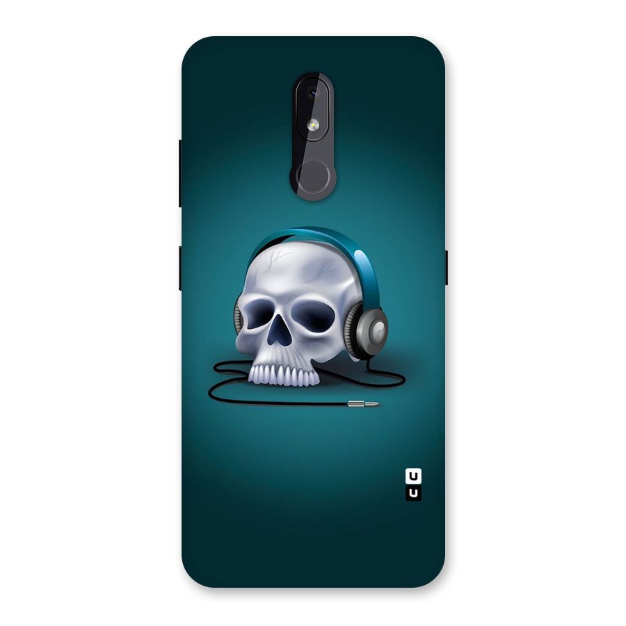 Music Skull Back Case for Nokia 3.2