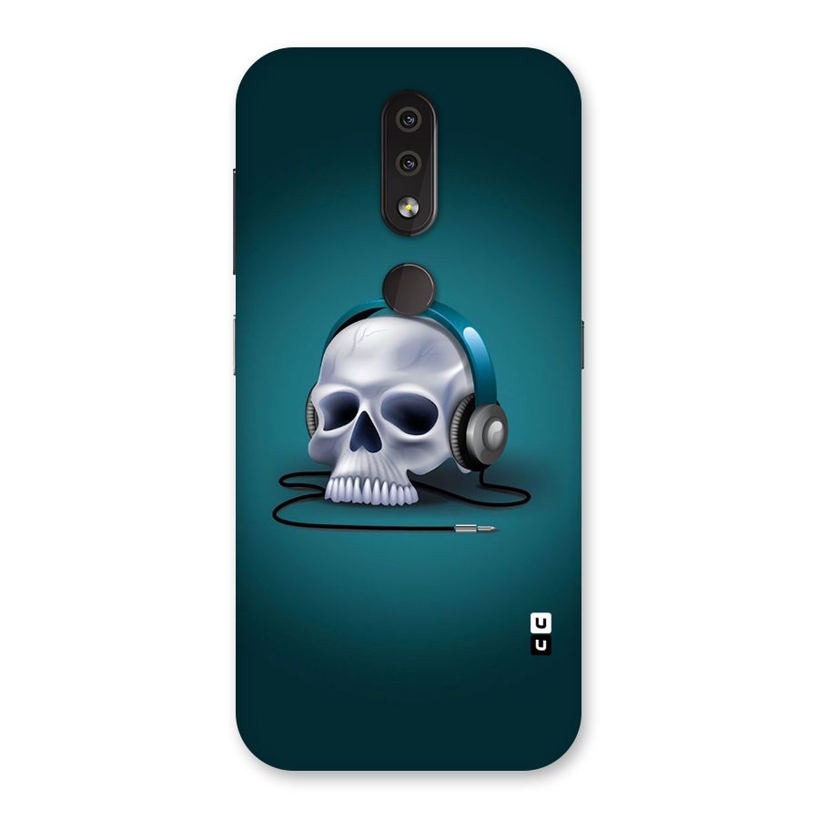 Music Skull Back Case for Nokia 4.2