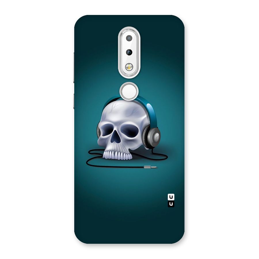 Music Skull Back Case for Nokia 6.1 Plus