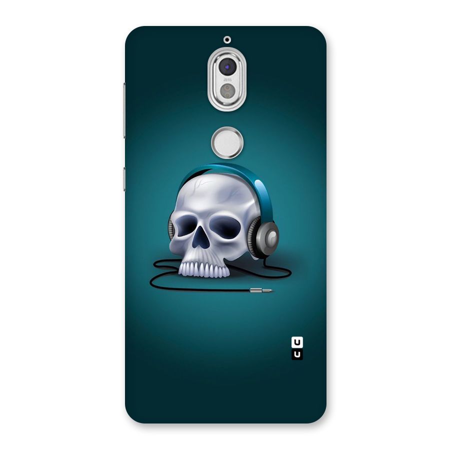 Music Skull Back Case for Nokia 7