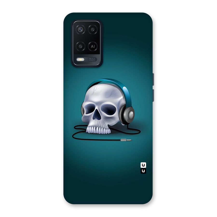 Music Skull Back Case for Oppo A54