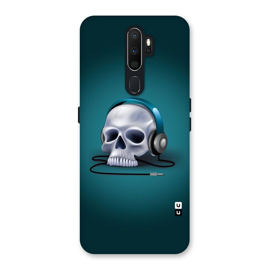 Music Skull Back Case for Oppo A5 (2020)