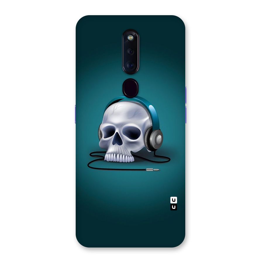 Music Skull Back Case for Oppo F11 Pro