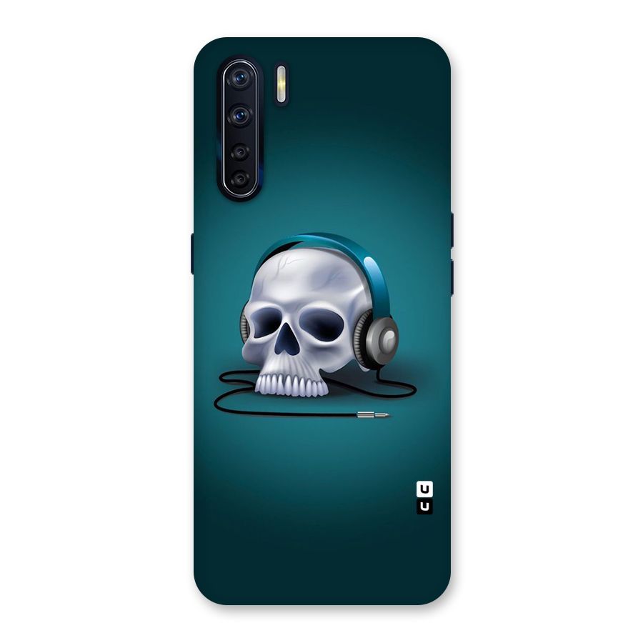 Music Skull Back Case for Oppo F15