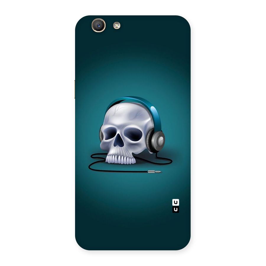 Music Skull Back Case for Oppo F1s