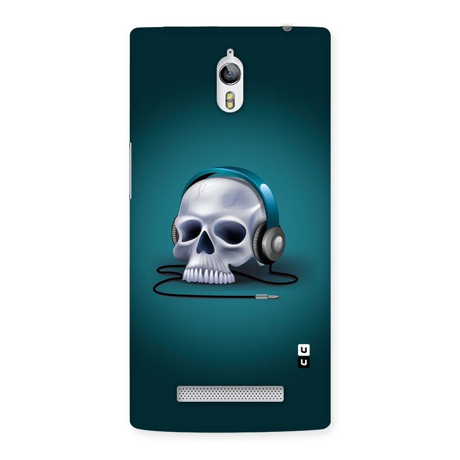Music Skull Back Case for Oppo Find 7