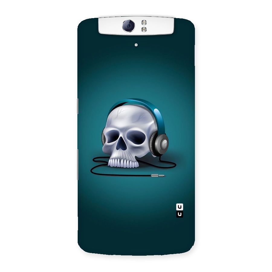 Music Skull Back Case for Oppo N1