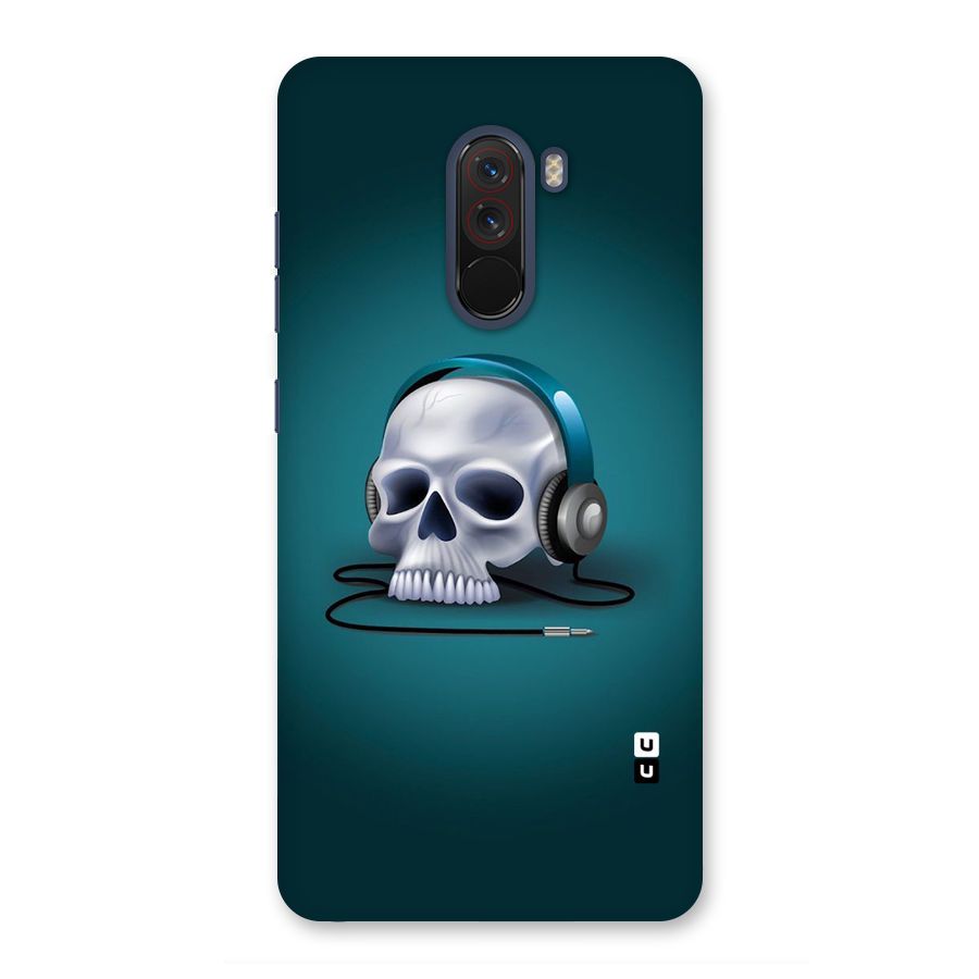 Music Skull Back Case for Poco F1