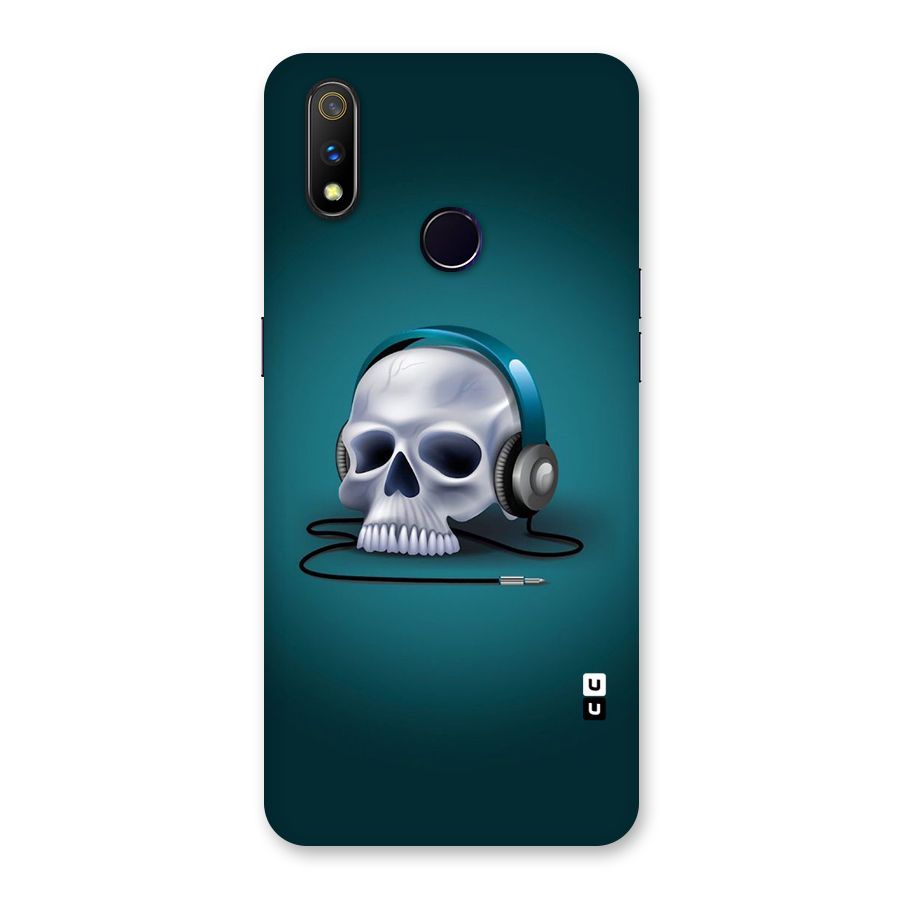 Music Skull Back Case for Realme 3 Pro
