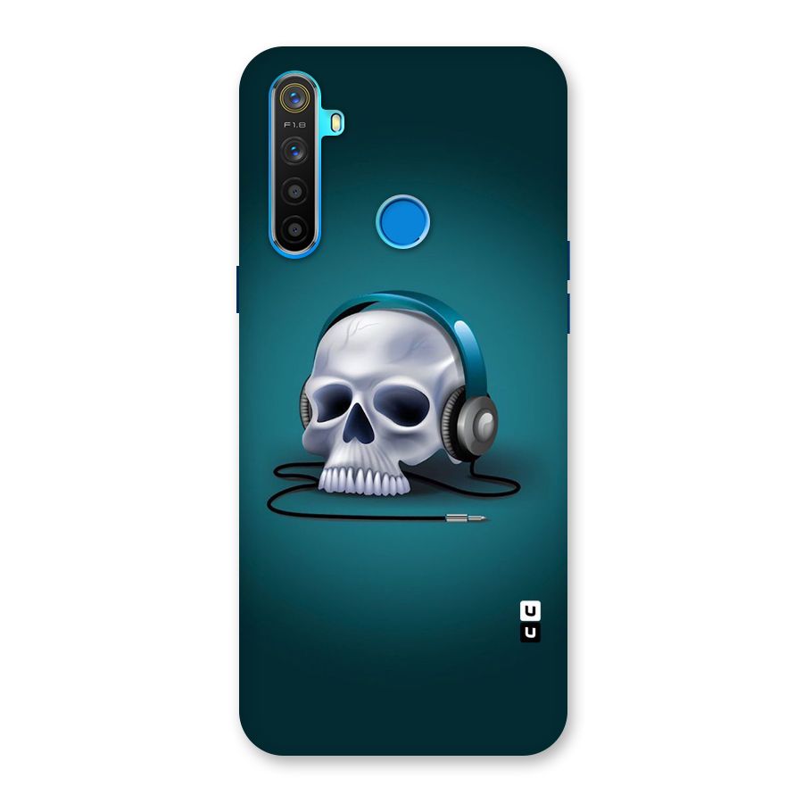Music Skull Back Case for Realme 5s