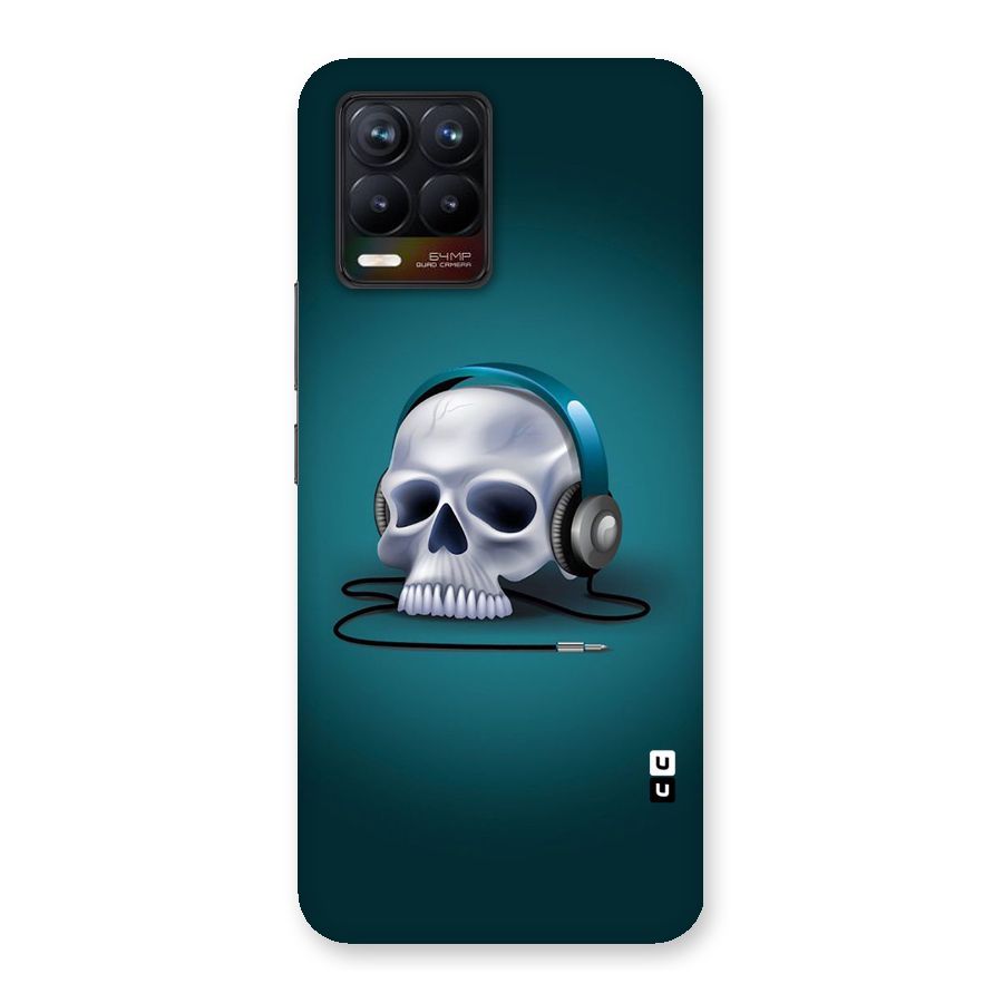 Music Skull Back Case for Realme 8