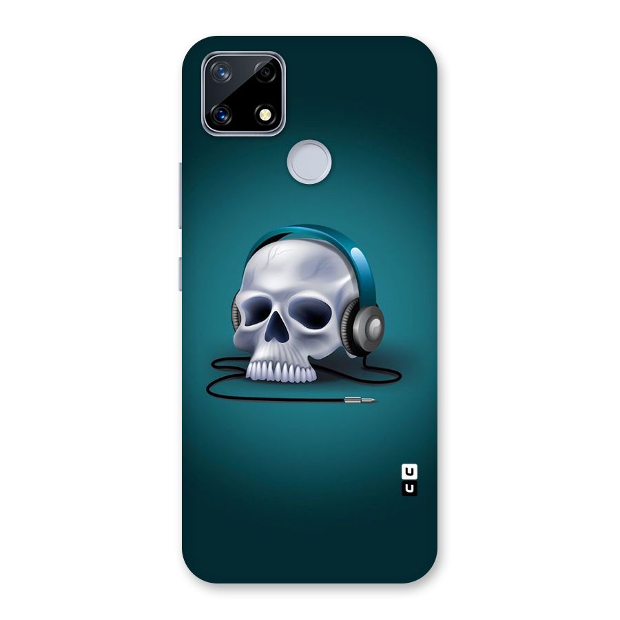Music Skull Back Case for Realme Narzo 20
