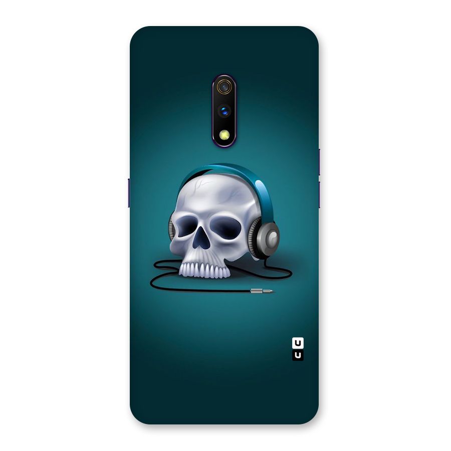 Music Skull Back Case for Realme X