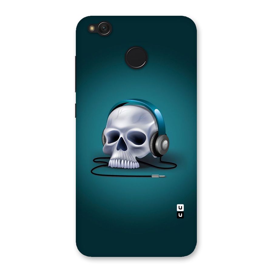 Music Skull Back Case for Redmi 4