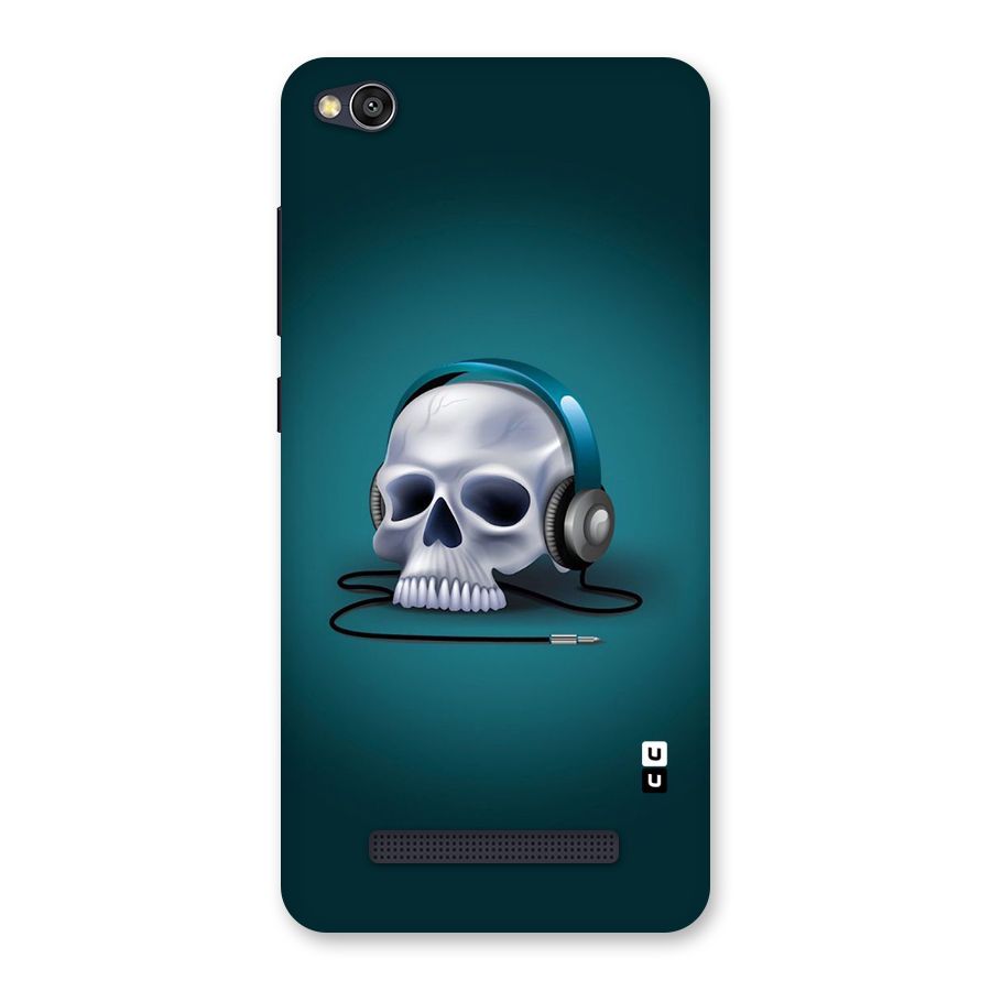 Music Skull Back Case for Redmi 4A