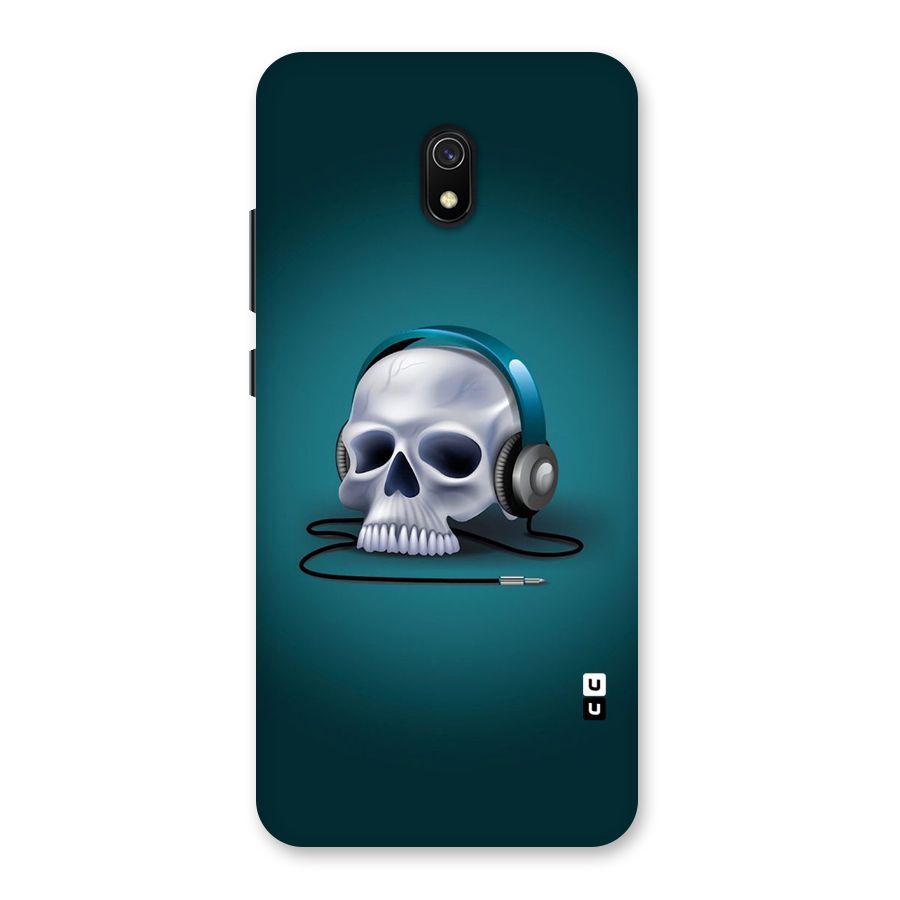 Music Skull Back Case for Redmi 8A