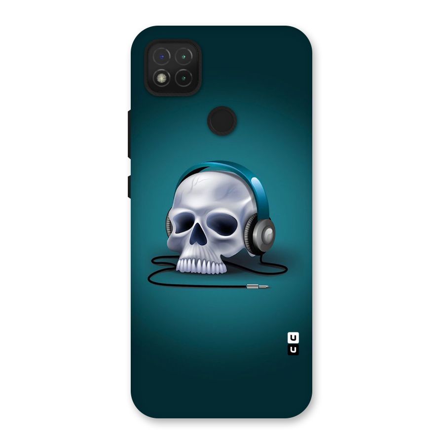 Music Skull Back Case for Redmi 9C