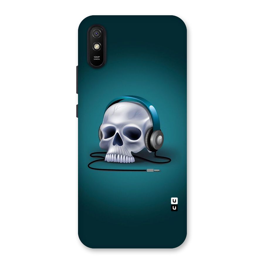 Music Skull Back Case for Redmi 9i