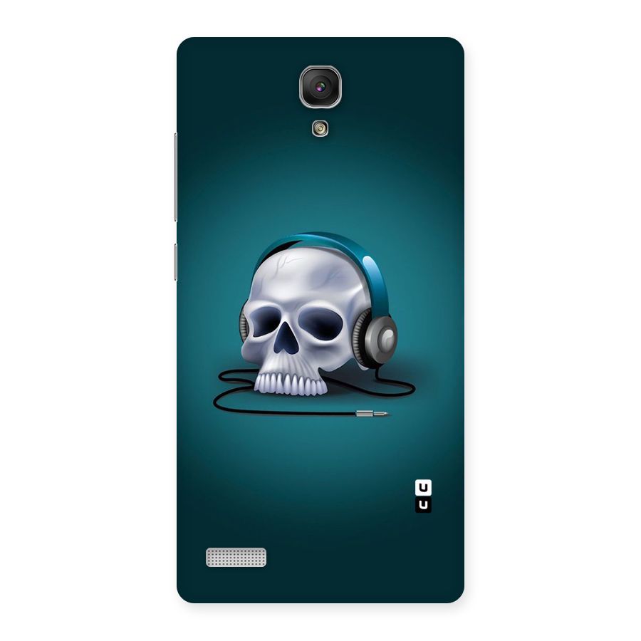 Music Skull Back Case for Redmi Note