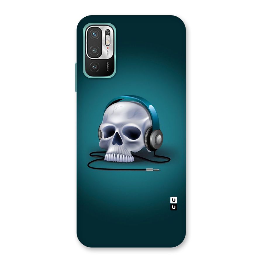 Music Skull Back Case for Redmi Note 10T 5G