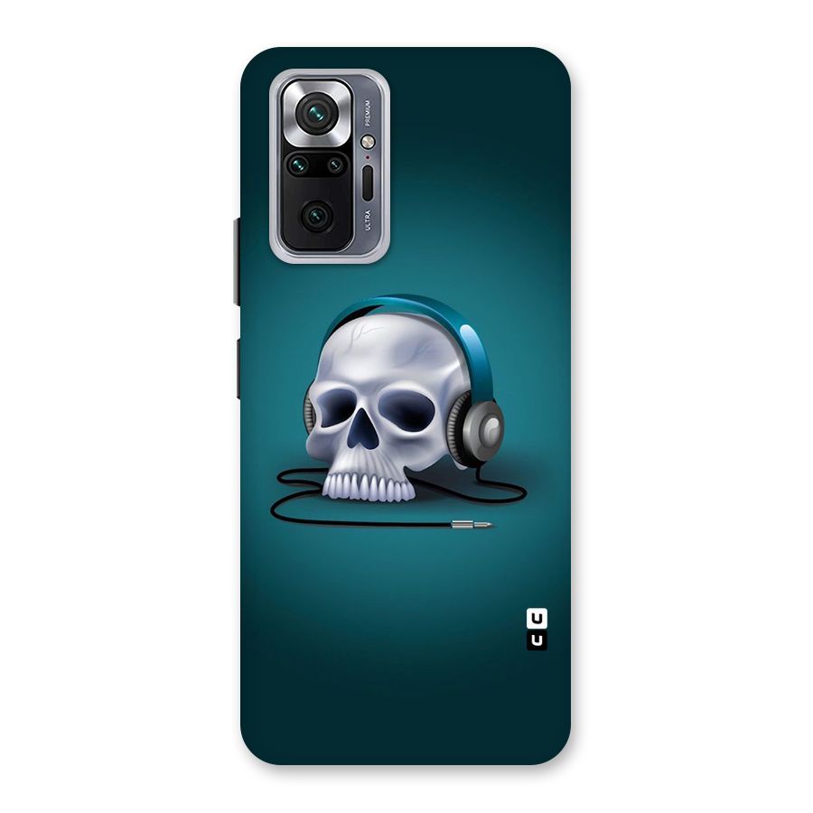 Music Skull Back Case for Redmi Note 10 Pro Max