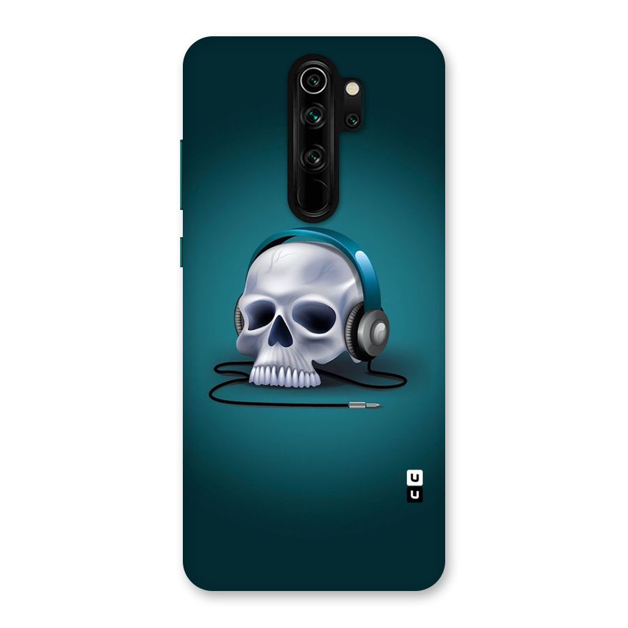 Music Skull Back Case for Redmi Note 8 Pro