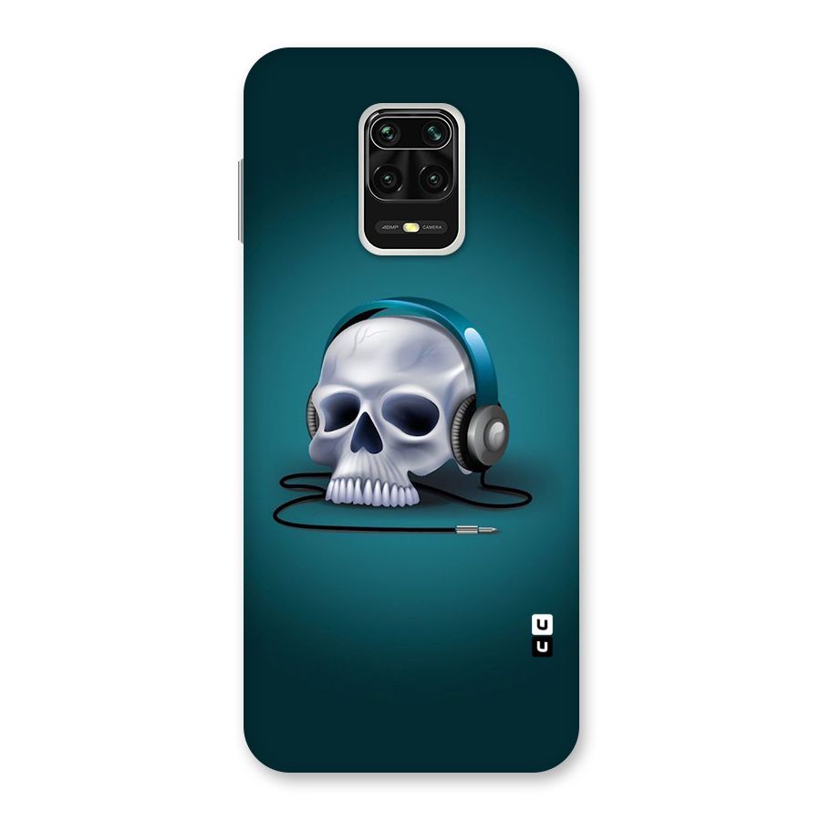 Music Skull Back Case for Redmi Note 9 Pro Max