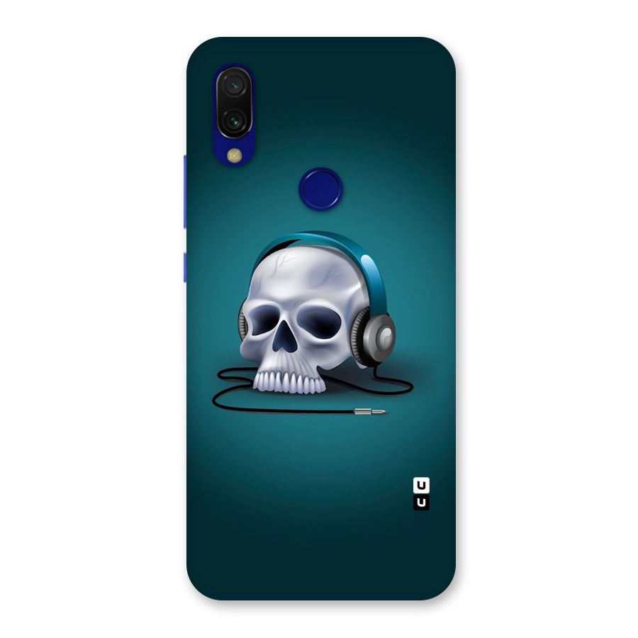 Music Skull Back Case for Redmi Y3