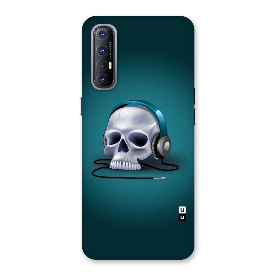 Music Skull Back Case for Reno3 Pro