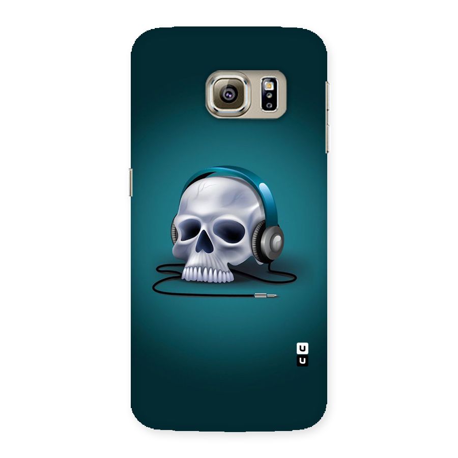Music Skull Back Case for Samsung Galaxy S6 Edge