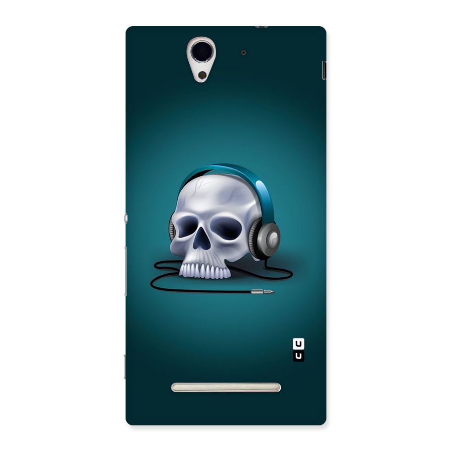 Music Skull Back Case for Sony Xperia C3