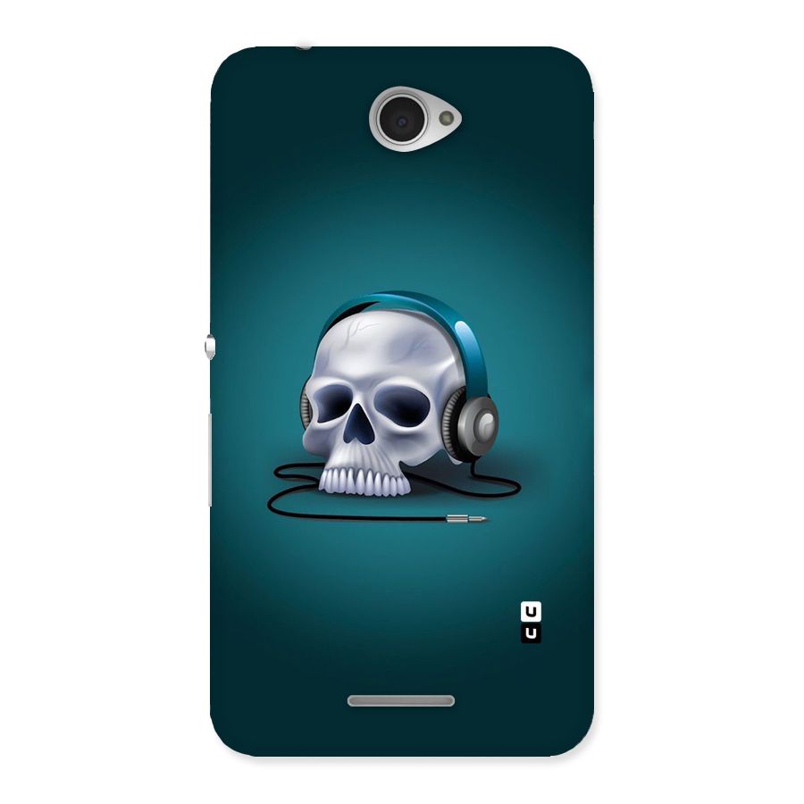 Music Skull Back Case for Sony Xperia E4