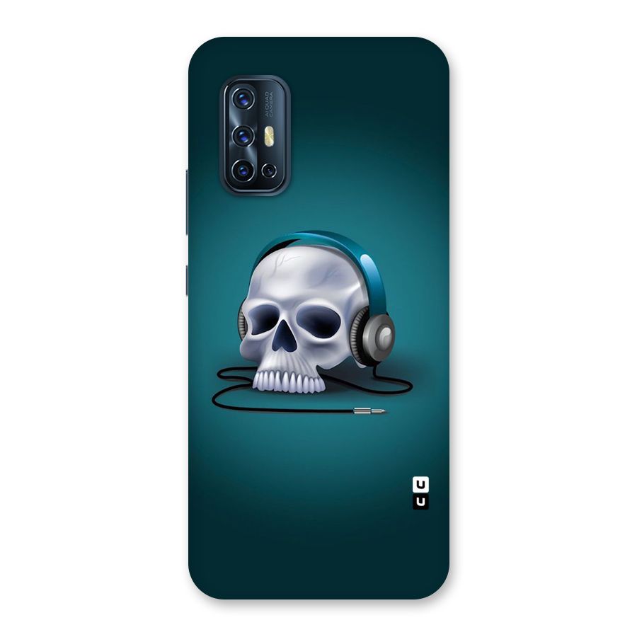 Music Skull Back Case for Vivo V17