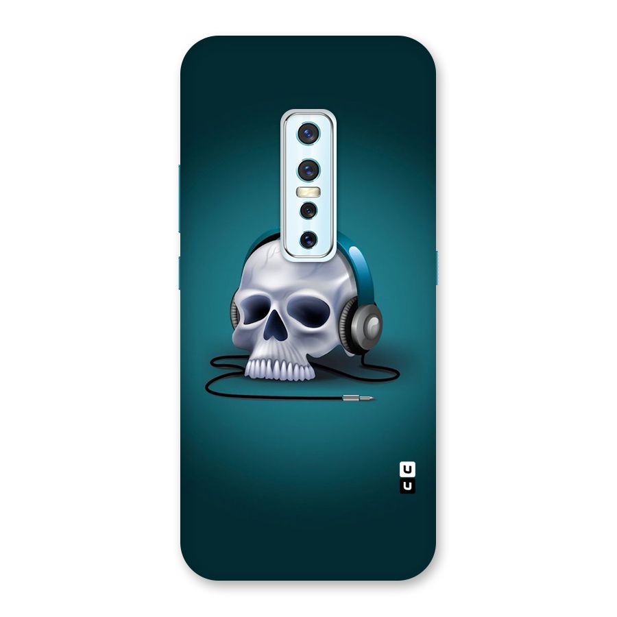 Music Skull Back Case for Vivo V17 Pro