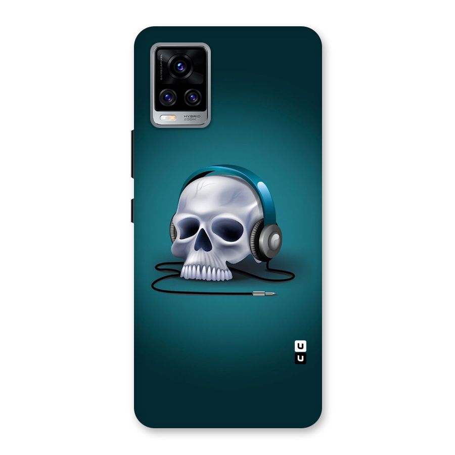 Music Skull Back Case for Vivo V20 Pro