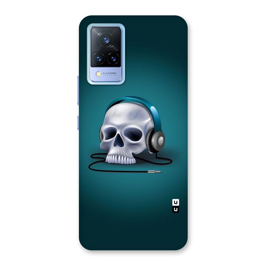 Music Skull Back Case for Vivo V21 5G