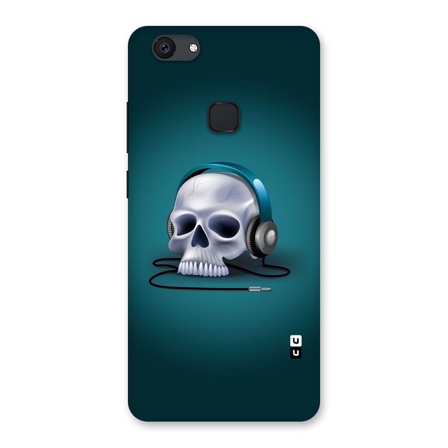 Music Skull Back Case for Vivo V7 Plus