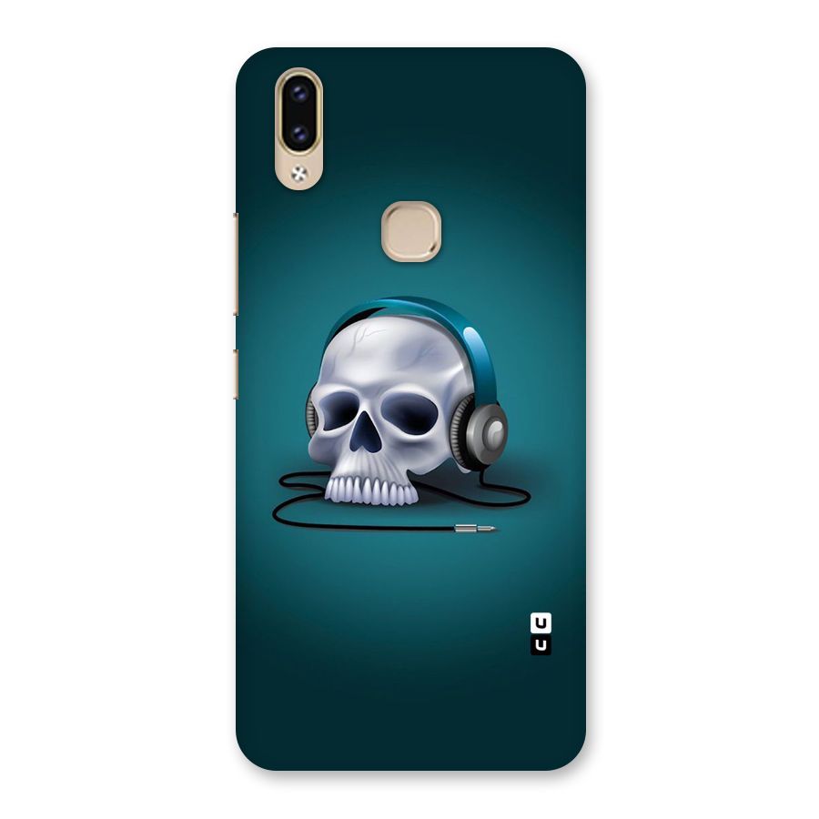 Music Skull Back Case for Vivo V9 Youth