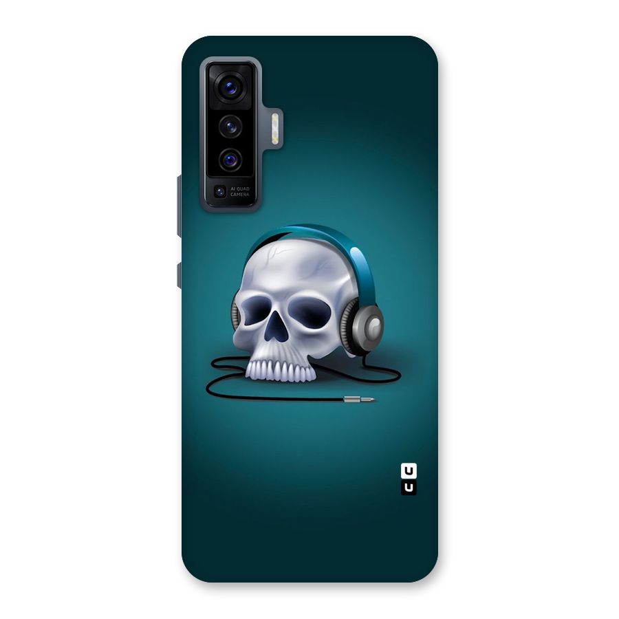 Music Skull Back Case for Vivo X50