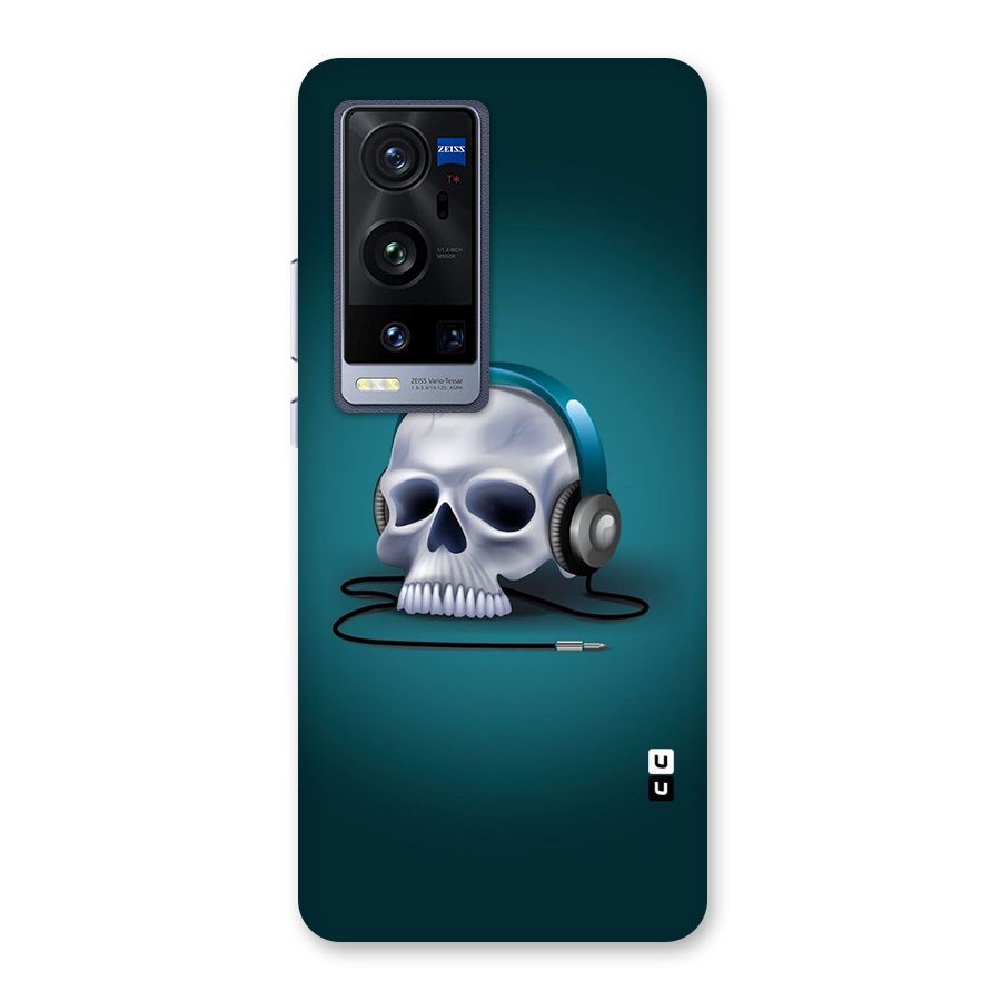 Music Skull Back Case for Vivo X60 Pro Plus