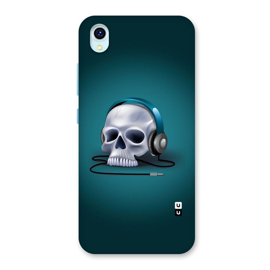Music Skull Back Case for Vivo Y1s