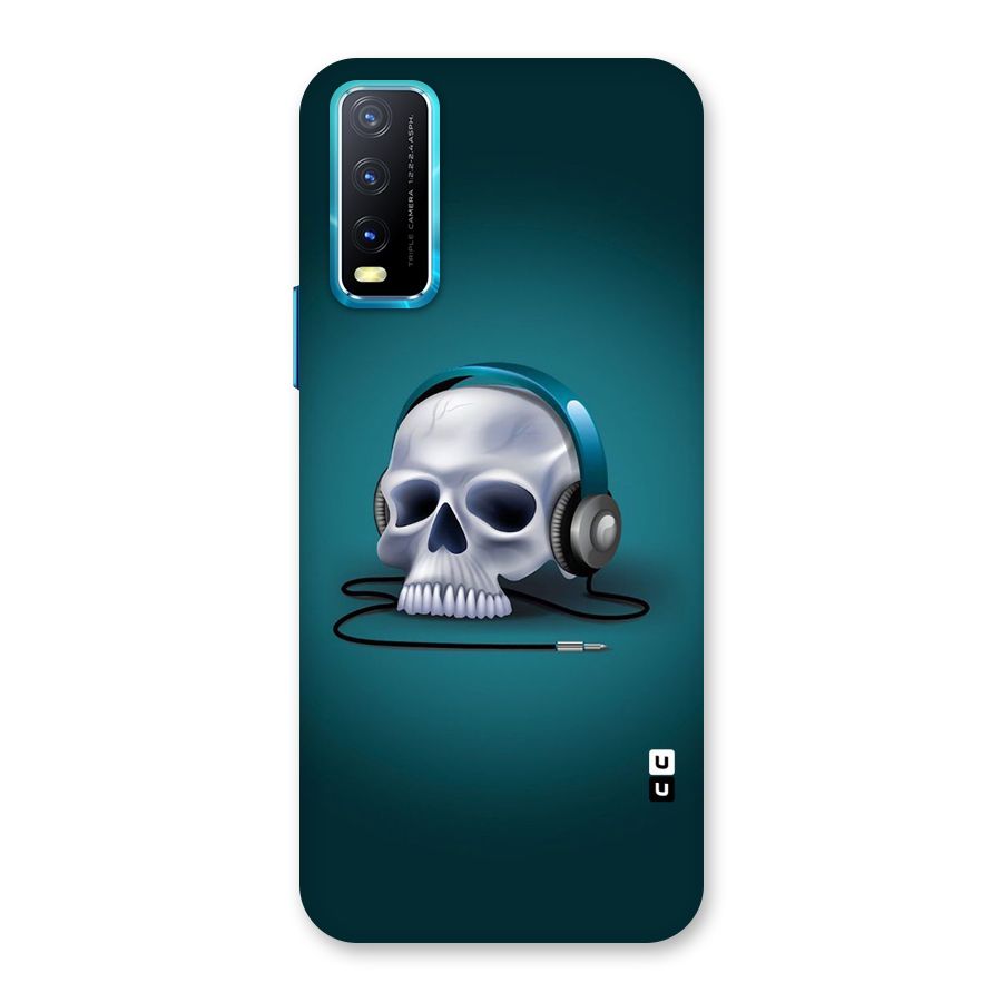Music Skull Back Case for Vivo Y20A