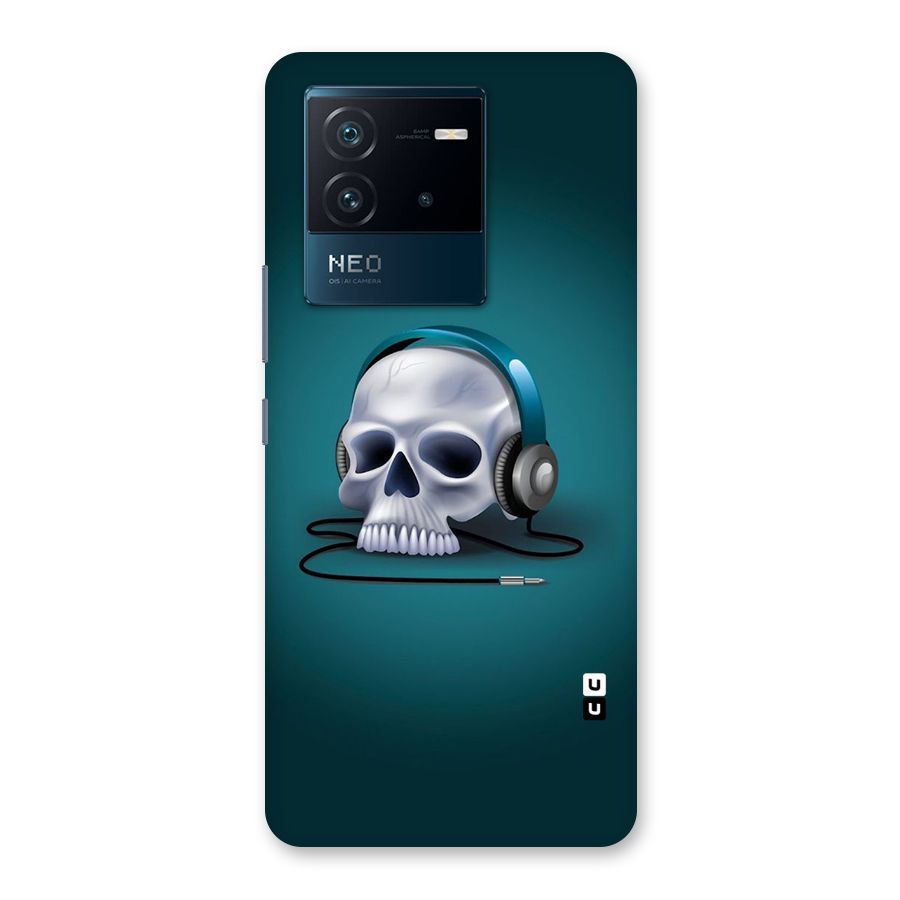 Music Skull Back Case for Vivo iQOO Neo 6 5G